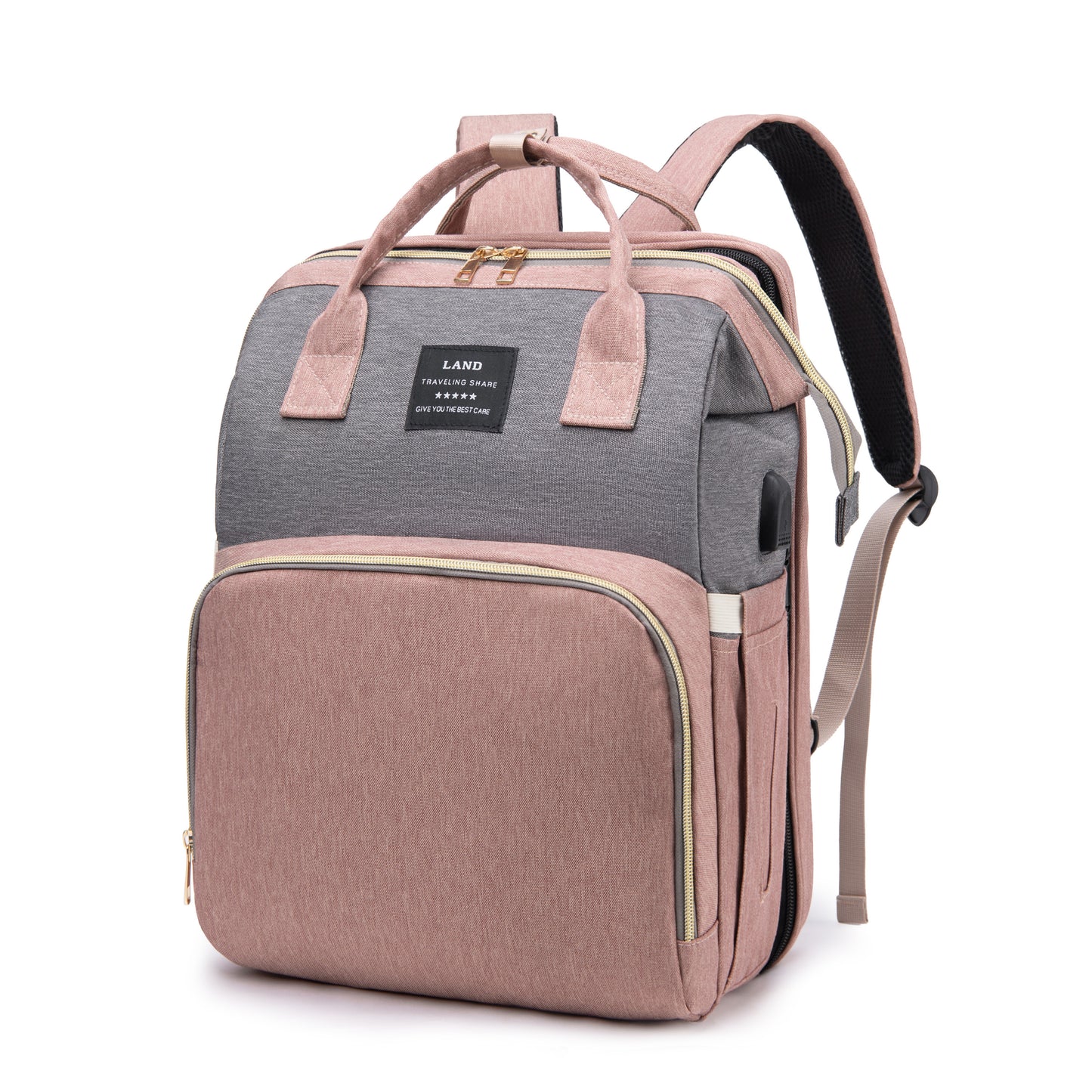 Wickeltasche mit Bettfunktion