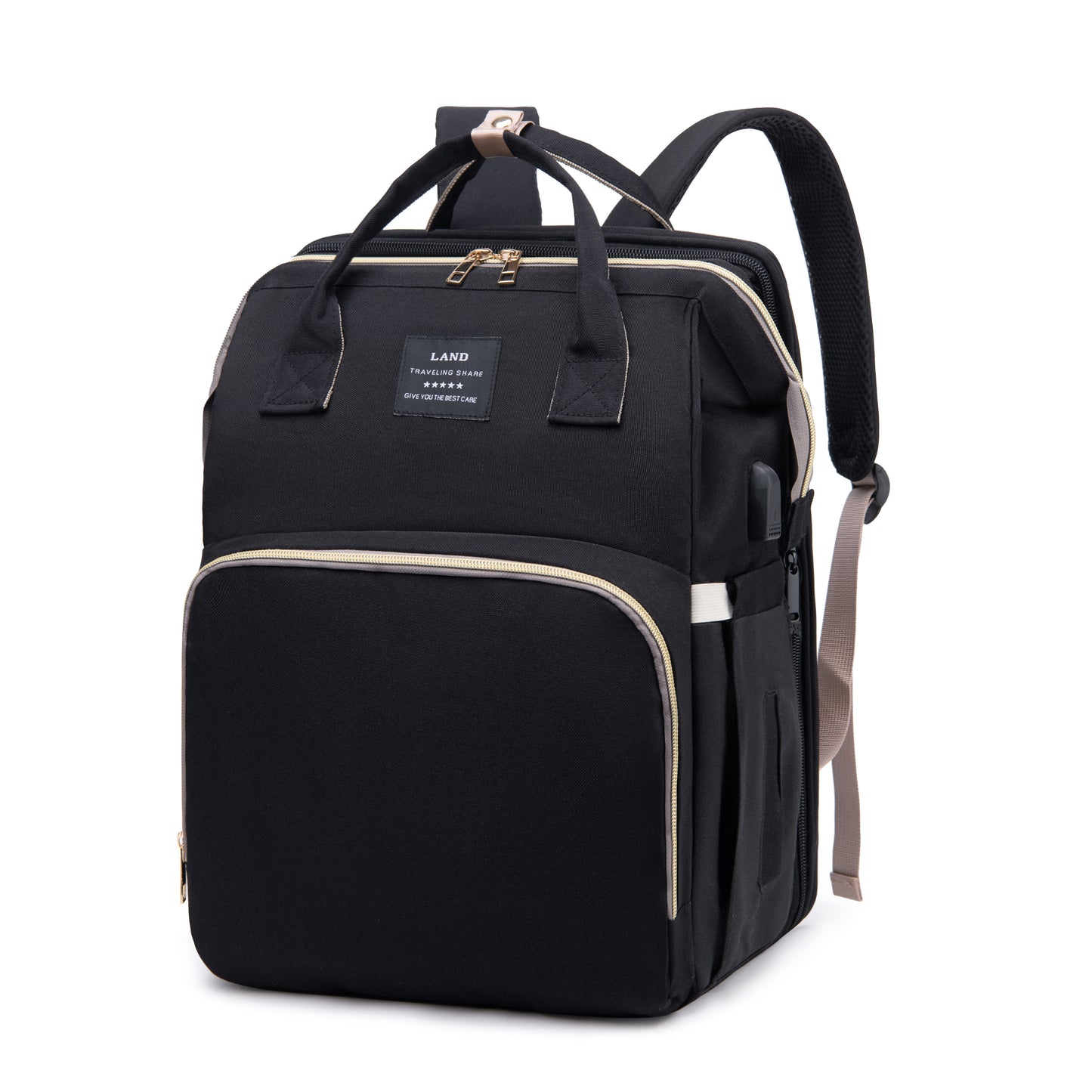Wickeltasche mit Bettfunktion