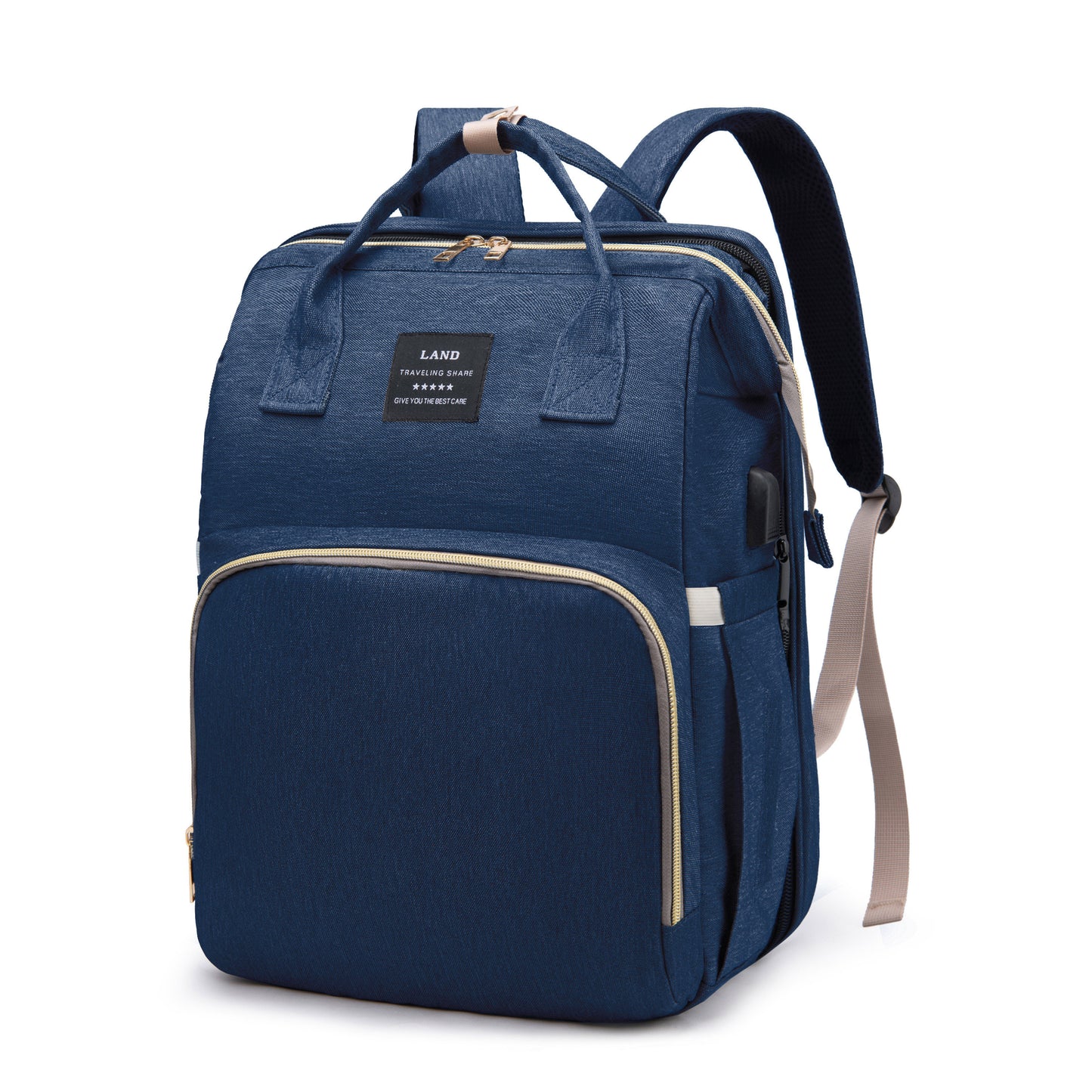 Wickeltasche mit Bettfunktion
